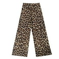 thumbnail image 6 of Zszcpp Women'S Casual Pants Personality Long Leopard Print Wide Leg Streetwear Holiday Stylish Trousers Casual Trouser, 6 of 9