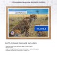 thumbnail image 2 of ArtToFrames 19.3x13.8 Inch - 49x35 CM Gold Puzzle Frame for 500 piece Puzzles.0.80 Inch Custom Wood Puzzle Frames, Gold Leaf with Bead Compo - Comes with Regular Glass, 2 of 6