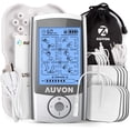 thumbnail image 1 of Estimulador Muscular AUVON EMA775364375 Recargable de Pulso Eléctrico Alivia el Dolor con 8 Almohadillas Electrodo Premium 16 Modos de Masaje Gris Auvon EMA775364375, 1 of 2