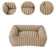 thumbnail image 6 of Vaveren Cute Dog Bed Non Slip Bottom Cute Puppy Bed for Puppy Small Medium Dogs Cats M Beige M, 6 of 8