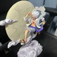 thumbnail image 4 of Figura de acción de Anime de 30cm, One Piece, Luffy Gear 5, Monkey D. Figuras de Luffy de PVC, modelo de juguete, adorno, dios del sol, regalos Nika, 4 of 5