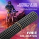 thumbnail image 5 of Protector De La Guardia 72 Uds. Protector de llanta de rueda ABS decoración Universal para motocicleta de campo traviesa, 5 of 6