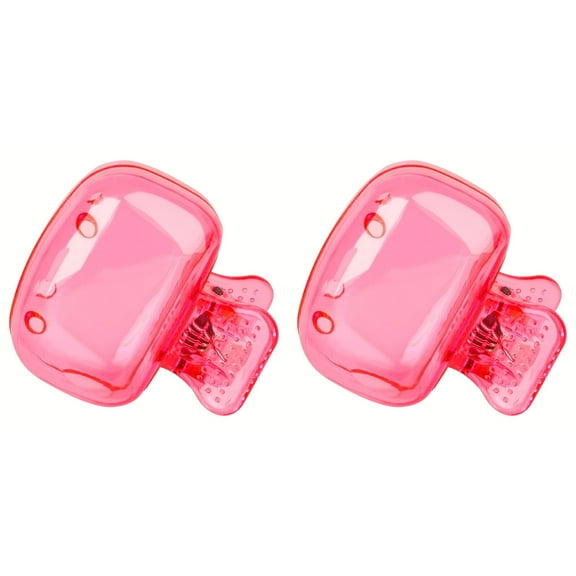 2 Pack Toothbrush Covers Portable Toothbrush Protector Coverings Clips Toothbrush Storage Head Cover Cap for Kids Bathroom Home Travel Toothbrush Case(Pink)