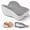 Gray+White, variant on AMTPM Knee Pillow - Side Sleeper Support for Thighs & Knees, Relieves Sciatica, Back, Hips & Joint Pain (Leg Pillow)
