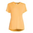 thumbnail image 5 of LA Threads Women’s Workout Crewneck T-Shirt with Short Sleeves, 5 of 5
