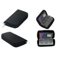 thumbnail image 4 of PENGXIANG Étui de Rangement pour Cartes Mémoire Micro SD 22 Emplacements avec Fermeture Éclair Protecteur Portefeuille, 4 of 8