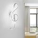 thumbnail image 5 of Lámpara LED moderna de pared con notas musicales luz nocturna en Ehuebsd  espiral AC85240V 20W pasillos sala de estar dormitorio restaurante decoración de iluminación, 5 of 9