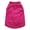 Red, variant on Pet Fleece Vest, Autumn Winter Cold Weather Dog Pullover Harness Clothes with Leash Ring for Small Medium Dogs