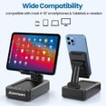 thumbnail image 5 of General Phone Stand with Wireless Bluetooth Speaker, HD Surround Sound Bluetooth Speaker for Desk Perfect for Home Kitchen Gadgets Gifts,Compatible with iPhone/ipad/Samsung Galaxy(Blue), 5 of 15