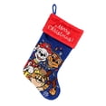 thumbnail image 2 of Calcetín de Navidad Ruz 20' Paw Patrol Chase Marshall Rubble azul, 2 of 3