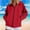 Red, variant on FRSASU Women's Zip Up Lightweight Windbreaker Jacket Summer Casual Loose Collar Coat Hiking Raincoat with Pockets Yellow