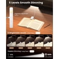 thumbnail image 3 of Lámpara de lectura Lamp Glocusent de 26 LED, recargable, con clip, 3 of 8