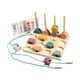 thumbnail image 3 of Juguetes de secuencia de cuentas de madera, bloques apilables, habilidades motoras finas, cuentas de hilo, pilas de formas a juego para niños de 2, 3,, 3 of 9