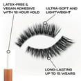 thumbnail image 2 of Eylure Luxe Cashmere No. 8 False 1000+ Fibre Count Eyelashes, 2 of 7