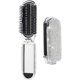 thumbnail image 1 of wonima11 , Rhinestone Travel Hair Brush with Mirror Crystal Portable Folding Pocket Sparkle Collapsible Compact Comb for Women Silver, 1 of 1