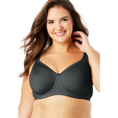 

Comfort Choice Women s Plus Size Underwire Microfiber T-Shirt Bra Bra