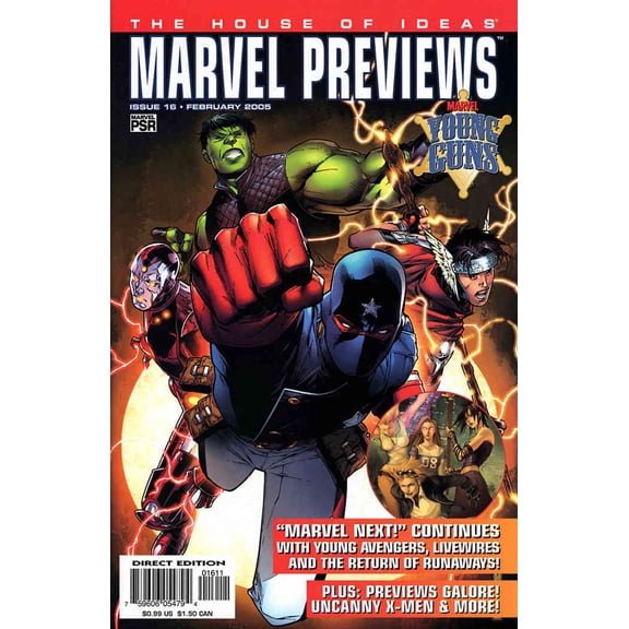 Marvel Previews #16 VF ; Marvel Comic Book