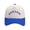 Cobalt blue, variant on MOTHER Embroidered Trucker Hat for Women - Color Block Baseball Cap | Vintage Summer Casual