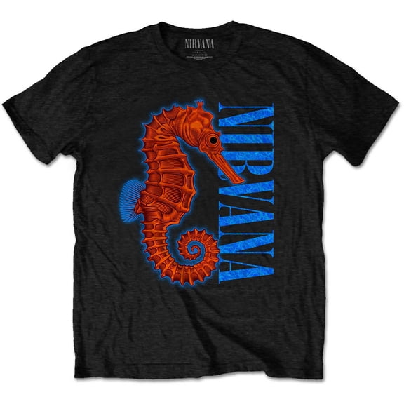 Nirvana Unisex T-Shirt Seahorse (Small)