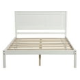 thumbnail image 3 of Solid Wood Platform Bed with Headboard No Box Spring Needed and Strong Slat Support Easy Assembly, 3 of 7
