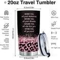 thumbnail image 4 of 50th Birthday Gifts for Her, 50th Birthday Tumbler Gifts for Women, 50 Year Old Gift for Women Mom Friend Sister Wife, 50 and Fabulous Travel Mug, 20oz, Leopard, 4 of 6