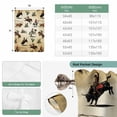 thumbnail image 6 of Western Cowboys Tie Up Curtains for Windows, Adjustable Balloon Window Shades, Brown Vintage Country Cactus Kitchen Window Treatments Adjustable Roll Up Curtain for Basement/Nursery 52"x45", 6 of 8