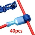 thumbnail image 4 of JINGT 40Pcs Quick Electrical Cable Connectors Wire Terminals Crimp Electricity Parts, 4 of 6