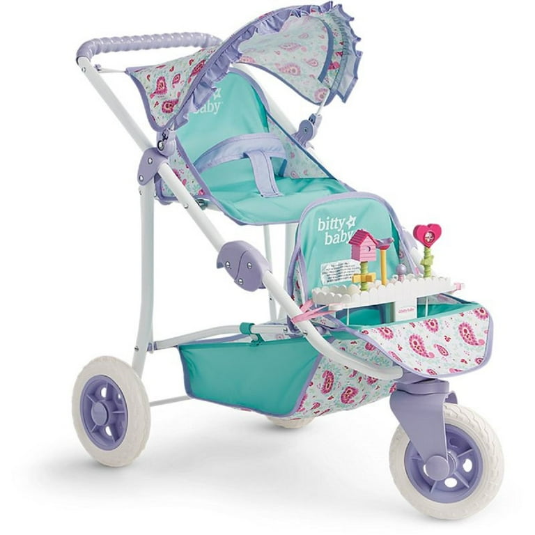 American Girl Bitty Baby Toy Garden for 15 Inch Dolls Bitty Stroller or Travel Seat Accessory Walmart
