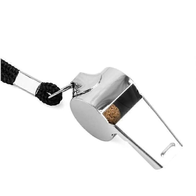 Professional Grade Referee Whistle - Stainless Steel Construction Widely Stainless Steel Whistle