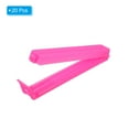 thumbnail image 3 of Sealing Clips 4.3 Inch, 20 Pack Reusable Plastic Bag Clamp Sealer for Food Storage, Rose Red, 3 of 5
