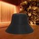 thumbnail image 4 of Sombrero de sauna Accesorios de sauna Protege cabello del sobrecalentamiento Durabilidad Regalo portátil Ligero Protección para cabello Cómodo Negro, 4 of 8