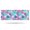 Pioneer Flower Floral Print Pattern-1, variant on Pioneer Flower Floral Print Pattern Bathroom Rugs Mat, Non Slip Microfiber Bathroom Rug with Rubber Backing, Soft Mats for Bathroom Floor Tub Shower, 17"x47"