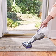 BLACK+DECKER Furbuster Cordless Handheld Vacuum, for Car, Pet Hair & Multi-Surfaces, Powerful Suction, HLVB315JP07W