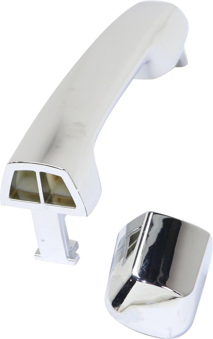 Replacement REPTYA462147 Exterior Door Handle Compatible with 2010-2020 Toyota 4Runner Lexus GX460 Front, Right Passenger Chrome