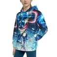 thumbnail image 4 of Youth Rare Greninja Hoodies 3D Print Pullover Hooded Sweatshirt With Pocket For Boys Girls Teen Small, 4 of 8