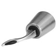 thumbnail image 3 of tooloflife Stainless Steel Wine Bottle Stopper Beverage Bottle Stopper Bottle Sealer Keeps Wine Fresh Reusable Silver, 3 of 6