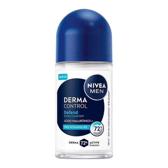 Nivea Deo Hombre Derma Control Defend Roll on 50ml
