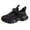 Black, variant on TIREOW Kids Boys Girls Basketball Shoes Fashion Lightweight Sport Sneakers High Top Lace-Up Strappy Mesh Breathable Athletic Sneakers School Non-Slip Outdoor Shoes