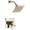 Lumicoat Polished Nickel, variant on Delta T17299 Pivotal Shower Only Trim Package - Lumicoat Chrome