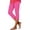 A39 Hot Pink-Capri Leggings for Women, variant on Mifsaly Women Capri Leggings Button Cuff Hem Cropped Yoga Pants Gym Running Leisure Workout Stretchy Pant 2026 L
