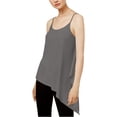 thumbnail image 2 of bar III Blusa asimétrica de punto para mujer, gris, XXL bar III Tejer, 2 of 2