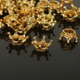 thumbnail image 3 of Coronas Antiguas BLESIY 50 Piezas Chapado en oro Joyería DIY, 3 of 6