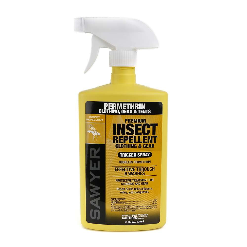 Sawyer Permethrin Clothing and Fabric Insect Repellent Trigger Spray