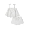 thumbnail image 3 of Modern Moments by Gerber Toddler Girl Eyelet Trim Gauze Top and Shorts Set, 2-Piece, Sizes 12M-5T, 3 of 11