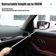 thumbnail image 4 of NIBOLOG Multifunctional Car Side Mirror Squeegee - Cleaner Telescopic Long Handle, PE Natural Rubber Auto Rearview Wiper, 4 of 8