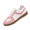 Pink -AG07, variant on Domzle Non-Slip Fashion Sneakers for Women, Lace-Up Shoes | Memory Foam Insole Trendy Womens Footwear - Comfortable Casual Womens Sneakers - Stylish Shoes Women Breathable Footwear Pink