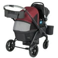 thumbnail image 4 of Monbebe Everyday Outings Wagon Stroller, Cardinal Red, Toddler, Unisex, 4 of 27