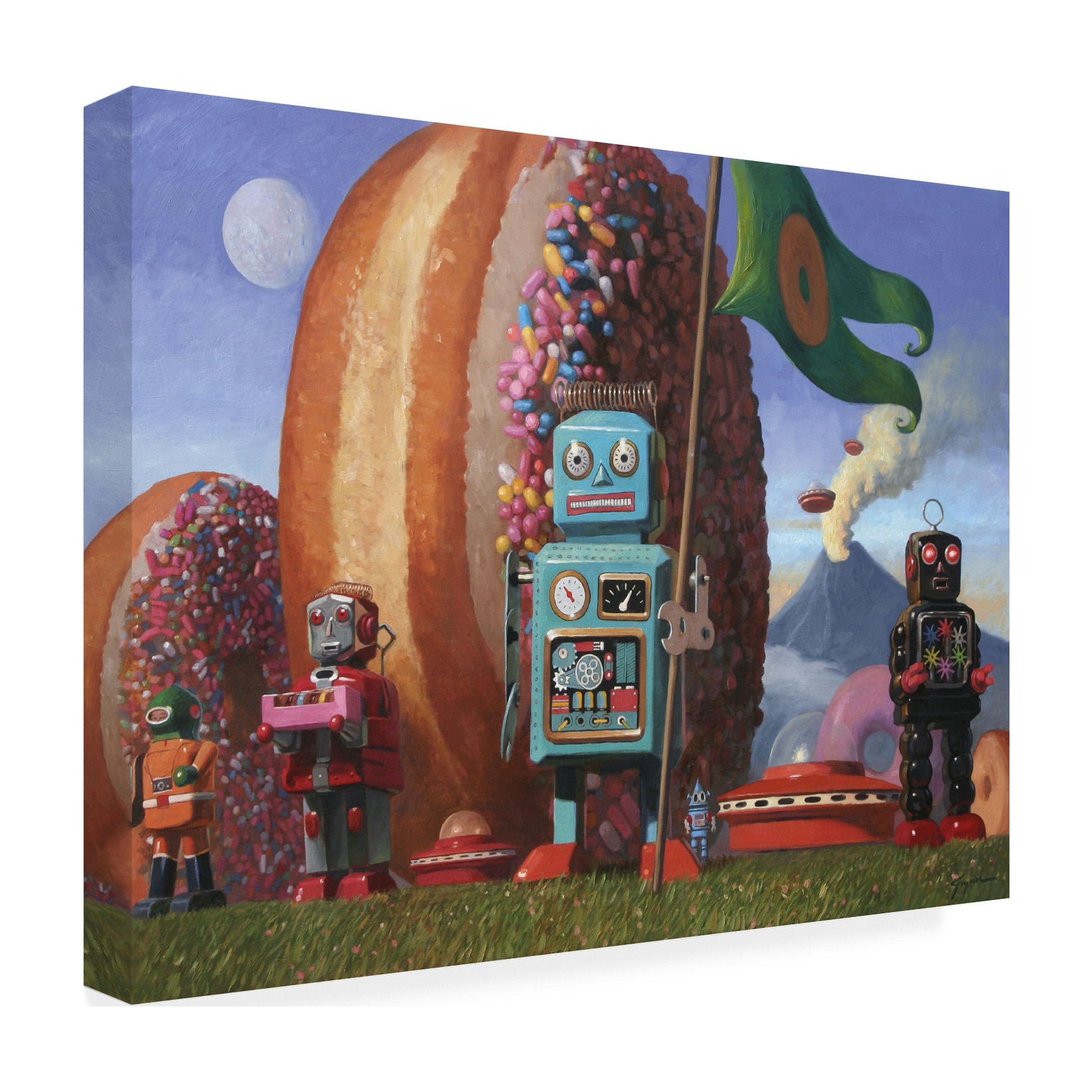 Eric Joyner 'Landing Party' Canvas Art