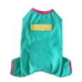 thumbnail image 2 of Dog Pajamas, Comfortable Dog Jumpsuit  for Small Pets Green, 2 of 7