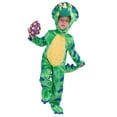 thumbnail image 3 of Joyfy Halloween Triceratops Costume Dinosaur Jumpsuit with Eggs for Kids and Toddlers Halloween Themed Party Dress up Cosplay, 3 of 9